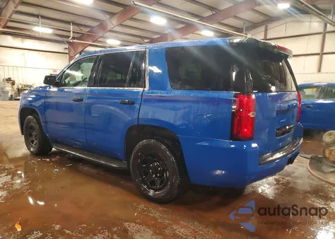 2017 Chevrolet Tahoe Police из США, поврежденный, VIN 1GNSKDEC4HR275155